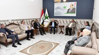Samerai Tıkrit'te Salaheddin milletvekilleri grubunu kabul etti