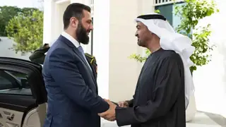 BAE ve Suriye cumhurbaşkanları ikili ilişkileri ve bölgesel gelişmeleri ele aldı