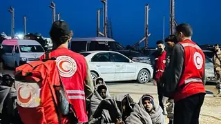 Libya'da Tobruk Açıklarında 404 Düzensiz Göçmen Kurtarıldı