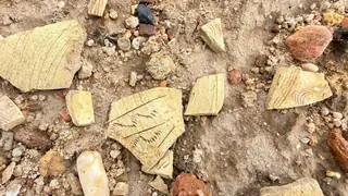 Zübeyr Belediyesi'nin kazı çalışması Basra'da 1400 yıllık tarihi kalıntıları gün yüzüne çıkardı