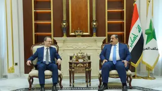 Sameri Bağdat'ta Rusya Büyükelçisi'ni kabul etti
