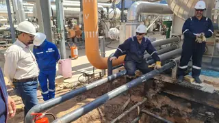 Misan Petrol Sahaları İşletme Otoritesi, Buzurgan Sahasında İki Petrol Kuyusunun Kaynak ve Bağlantı Çalışmalarını Tamamladı