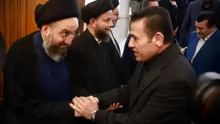 Ulusal Güvenlik Müsteşarı El-Areci, Seyyid Hüseyin Muhammed Hadi El-Sadr'ın Taziye Törenine Katıldı