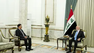 Cumhurbaşkanı, Merkez Bankası Valisine Irak Dinarı'nın güçlenmesi ve reformların sürdürülmesi gerekliliğini vurguladı