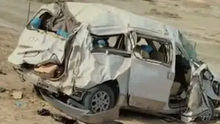 Nasiriye'nin batısında trafik kazası: 2 ölü, 10 yaralı