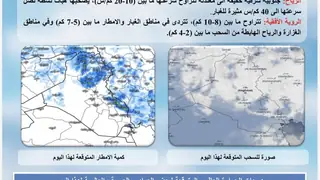 Irak'ta istikrarsız hava koşulları ve yağış beklentisi