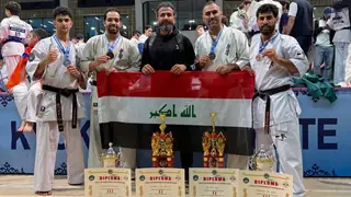 Mustafa Vahib, Kyokushin Karate Dünya Şampiyonası'nda bronz madalya kazandı