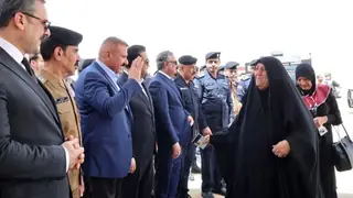 İçişleri Bakanı Şammari, Hac Seferlerini Denetlemek İçin Arar Sınır Kapısı'na Gitti