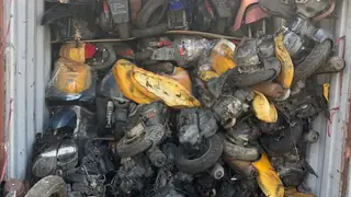 Sınır Kapıları İdaresi: Umm Kasr Kuzey Limanı'nda kaçakçılık hazırlığındaki 5 konteyner ele geçirildi