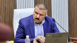 İçişleri Bakanı Şammari, 5. Bölge Sınır Komutanlığı'na bağlı 5. Tugay karargahını denetledi