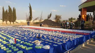 Irak güvenlik güçleri Suriye topraklarında uluslararası uyuşturucu şebekesini çökertti