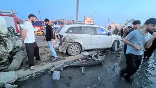 Kerkük'te meydana gelen trafik kazasında 18 kişi hayatını kaybetti ve yaralandı
