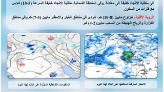 Meteoroloji Genel Müdürlüğü: Irak'ta Gök gürültülü sağanak bekleniyor ve hava durumu değişken