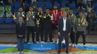 Irak, Asya Plaj Oyunları'nda Tekball erkekler çiftlerde gümüş madalya kazandı