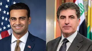 Neçirvan Barzani, ABD Kongre Üyesi Abraham Hamadeh ile görüştü