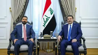 Başbakan Sudani, Hükümeti Kurmakla Görevlendirilen Ali Falih Kazım ez-Zeydi'yi Kabul Etti