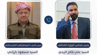Zeydi ile Barzani arasında telefon görüşmesi: Yeni hükümetin kurulmasını hızlandırmanın önemi