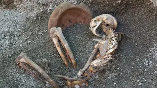 Pompeii'de bir ilk: Yapay zeka 2000 yıllık kurbanın yüzünü yeniden oluşturdu