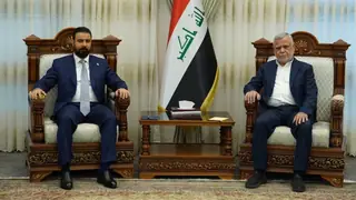 Amiri, Zeydi'yi kabul etti: Uyumlu bir ulusal hükümetin kurulması önem taşıyor