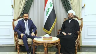 Ali Falih el-Zeydi ve Şeyh Kays el-Hazali ülke genelindeki gelişmeleri görüştü