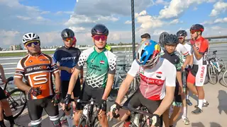 Ninova'da Milli Sporcuların Katılımıyla Bahar Bisiklet Turnuvası Düzenlendi