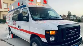 Irak'ta trafik kazaları ve yangın: 14 yaralı