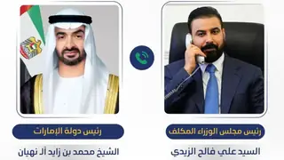 Şeyh Muhammed bin Zayed, Irak Hükümetini Kurmakla Görevlendirilen Ali Faleh Al-Zaidi'yi Tebrik Etti