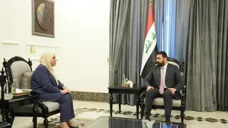 Başbakan Adayı Ali Falih el-Zeydi, Maliye Bakanı Tayf Sami ile görüştü
