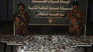 Irak'ın batısında hava balonuyla uyuşturucu kaçakçılığı girişimi engellendi