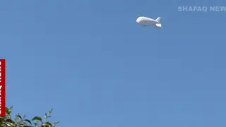 Erbil'deki ABD üssünde 'Aerostat' gözetleme balonu yeniden havalandırıldı