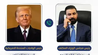 Başbakan olarak görevlendirilen Ali Falih el-Zeydi, ABD Başkanı Donald Trump ile görüştü