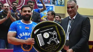 Haşdi Şabi Spor Kulübü, Elit Hentbol Ligi'nde şampiyon oldu