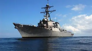 ABD Donanmasına ait USS Higgins muhribinde teknik arıza
