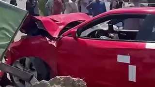 Kerkük'te trafik kazası: 3 kişi ağır yaralandı