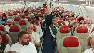 Bağdat Havalimanı'ndan Medine'ye Hac Yolculuğu İlk Uçuşları Başladı