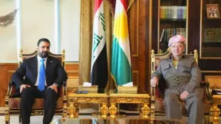 Görevlendirilen Başbakan, Kürdistan Demokrat Partisi Başkanı ile bir araya geldi