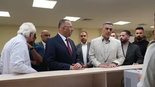 Basra Valisi El-İydani'den Es-Seyyab Hastanesi'ne İnceleme Ziyareti