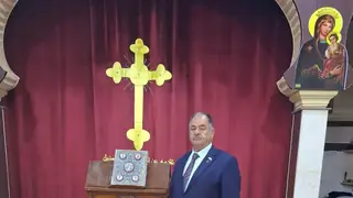 Maysan'da Hristiyan cemaatinin lideri Rahip Celal Danyal hayatını kaybetti