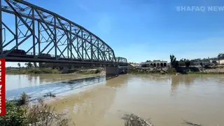 Diyala Nehri'nde iki genç boğulma tehlikesi geçirdi