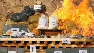 Irak'ta 2026 yılının en büyük uyuşturucu imha operasyonu gerçekleştirildi