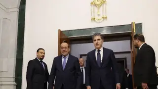 Neçirvan Barzani, Koordinasyon Çerçevesi liderleriyle bir araya geldi