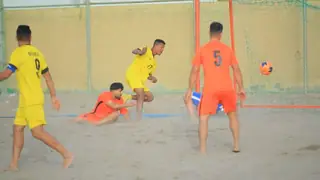 Plaj Futbolu Ligi Final Etabında İki Galibiyet