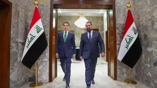 Meclis Başkanı, Kürdistan Bölgesi Başkanı Neçirvan Barzani'yi kabul etti