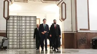 Irak Başbakan adayı, Kürdistan Bölgesi Başkanı ile bir araya geldi