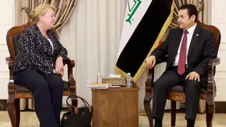 Irak Ulusal Güvenlik Müsteşarı Kasım el-Araci, Hollanda'nın Bağdat Büyükelçisi'ni kabul etti