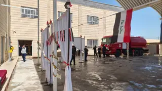 Irak Sivil Savunma Müdürlüğü, Musul'un Rabia ilçesinde yeni merkez açtı