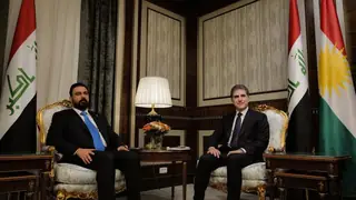 zeydi necirvan barzani ile bir araya geldi