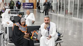 Necef Uluslararası Havalimanı'nda hac seferleri başladı