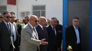Sağlık Bakanı El-Müsenna Valiliğine ulaştı