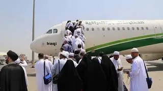 Irak Havayolları, Erbil Havalimanı üzerinden hacıların ulaşımını sürdürüyor